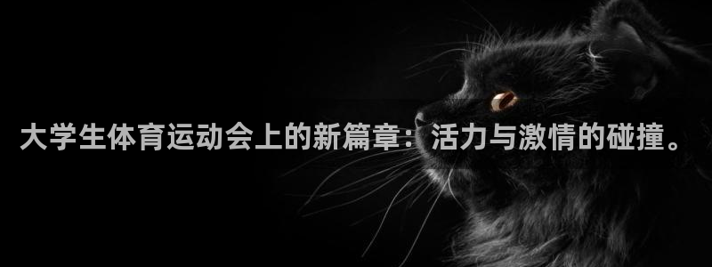 3377体育官网：大学生体育运动会上的新篇章：活力与激情的碰撞。