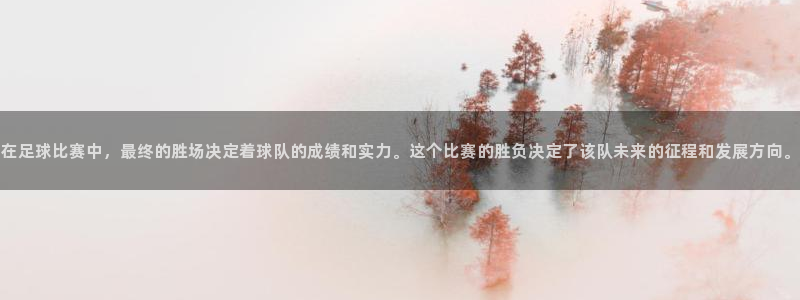在足球比赛中，最终的胜场决定着球队的
